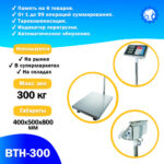 Напольные торговые весы Foodatlas 300кг/100гр ВТН-300 - 3