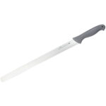Нож кондитерский 15,5" 388мм с зелеными вставками Colour Luxstahl - 2